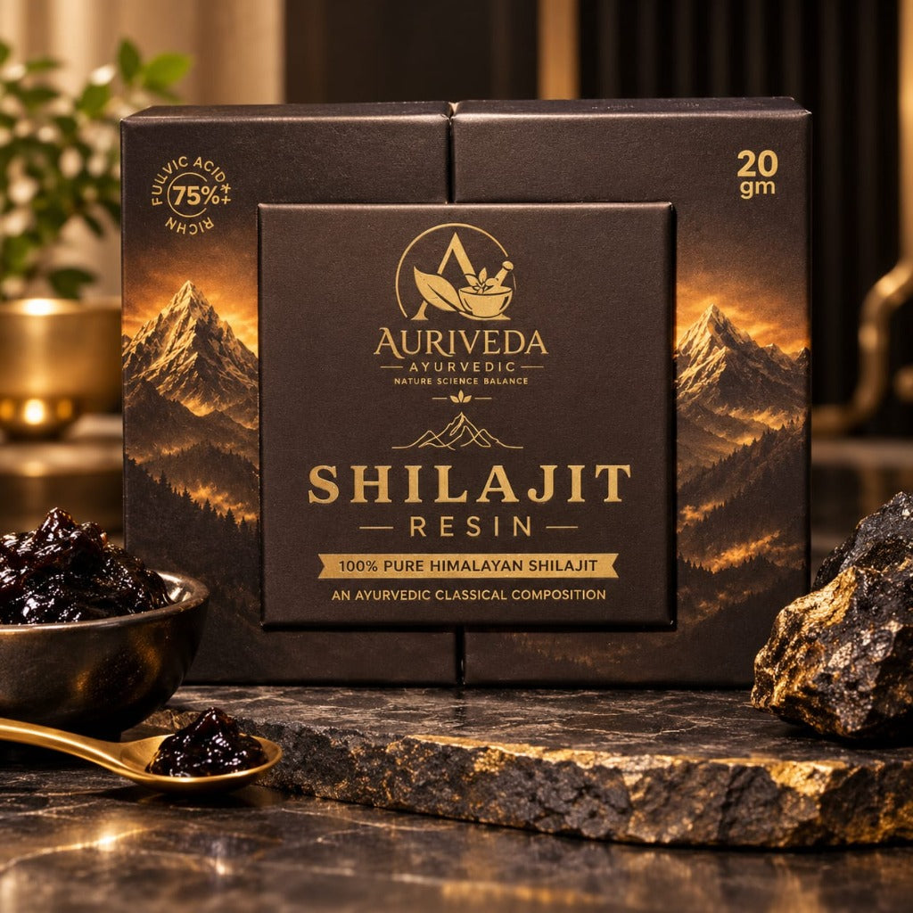 Auriveda Shilajit Resin 20g Box